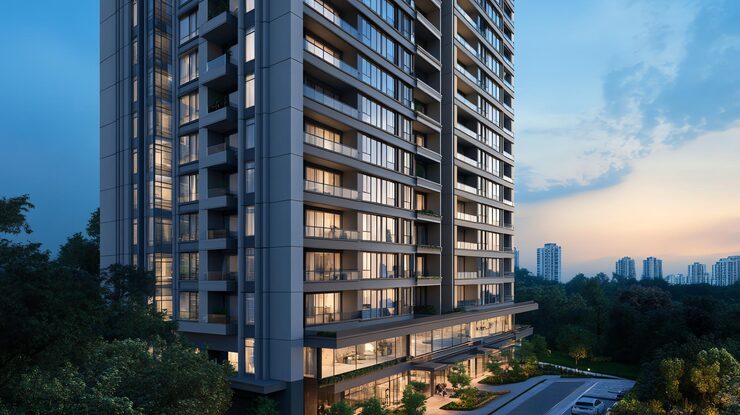 Ruparel Arista Mulund West 2 and 3 BHK apartments in Mumbai