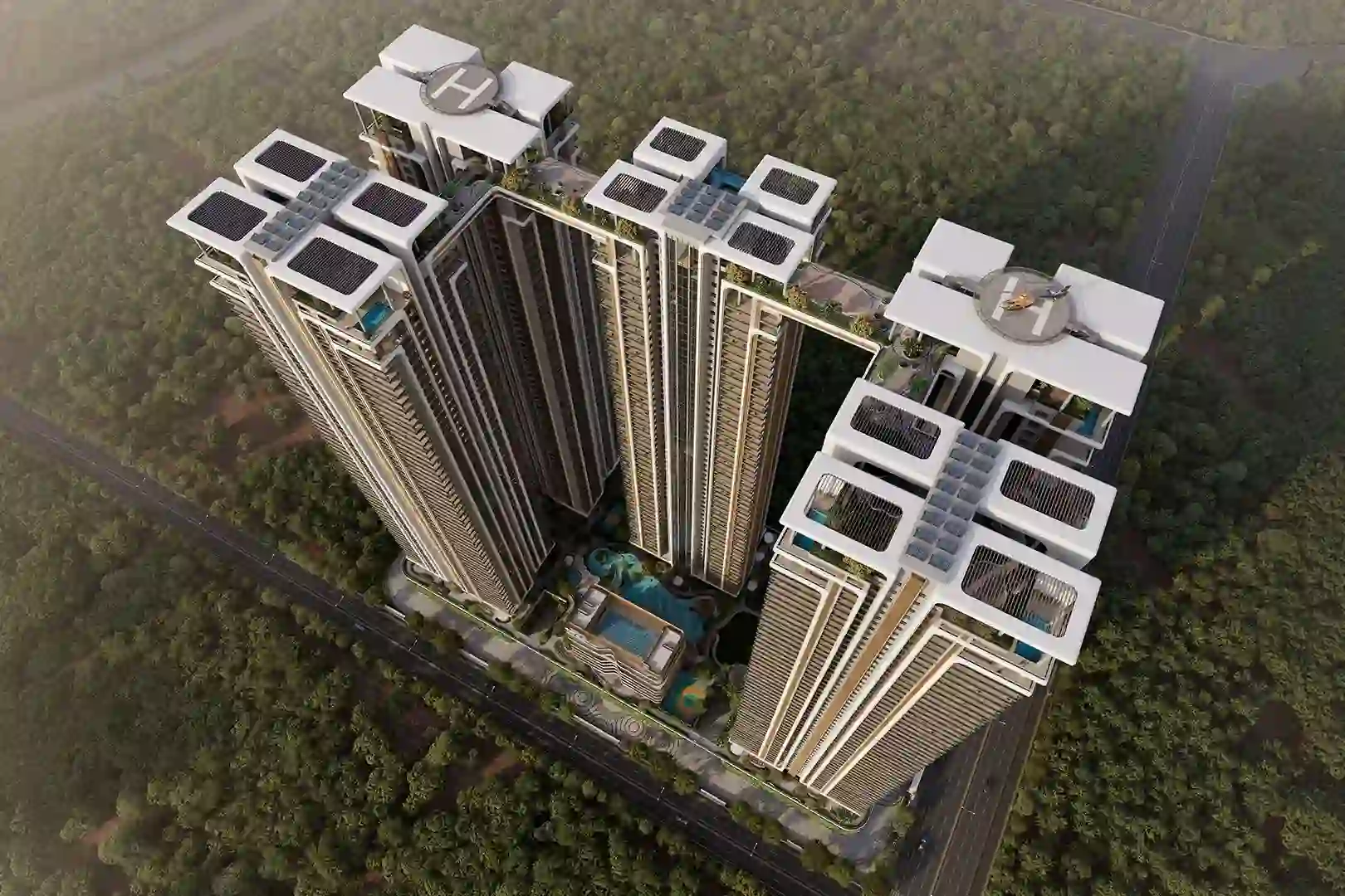Sheth Eraya Mulund luxury 2, 3 and 4 BHK apartments in Mumbai